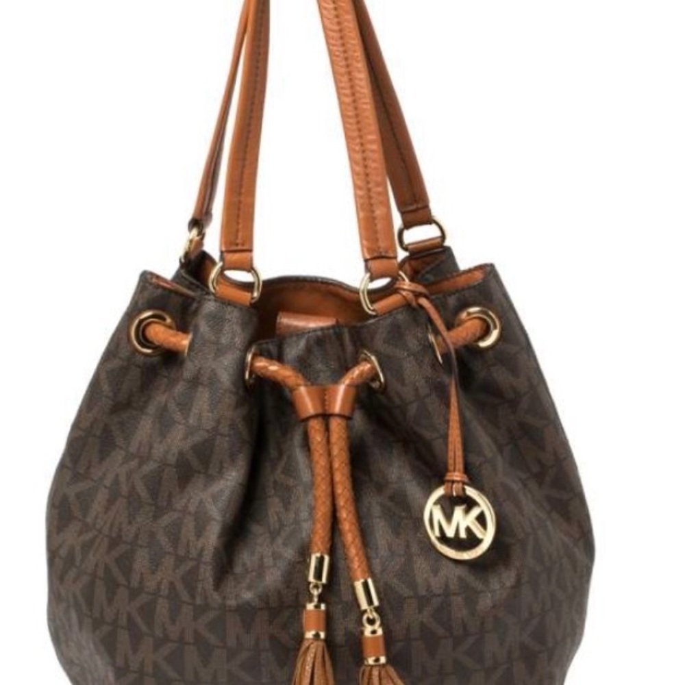 Michael Kors, Marina, monogram & leather